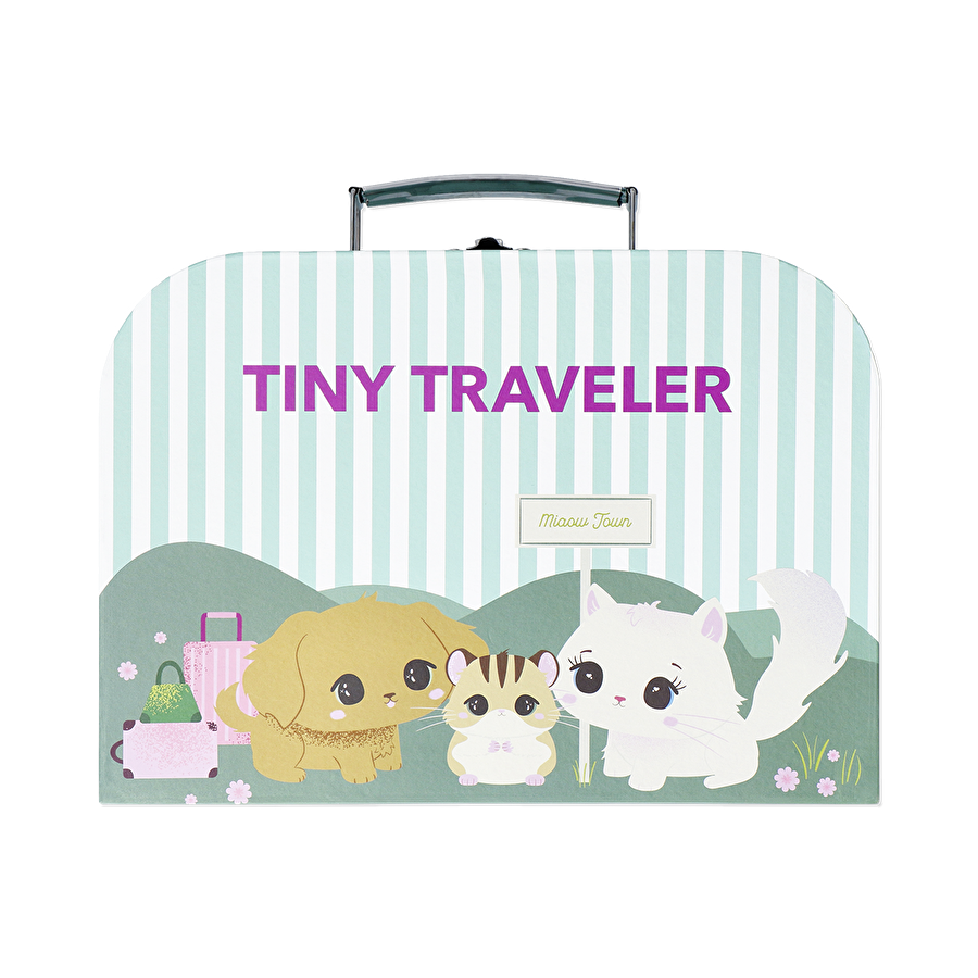 Flying Tiger Copenhagen Mavi Kağıt Saklama Çantası 26 cm