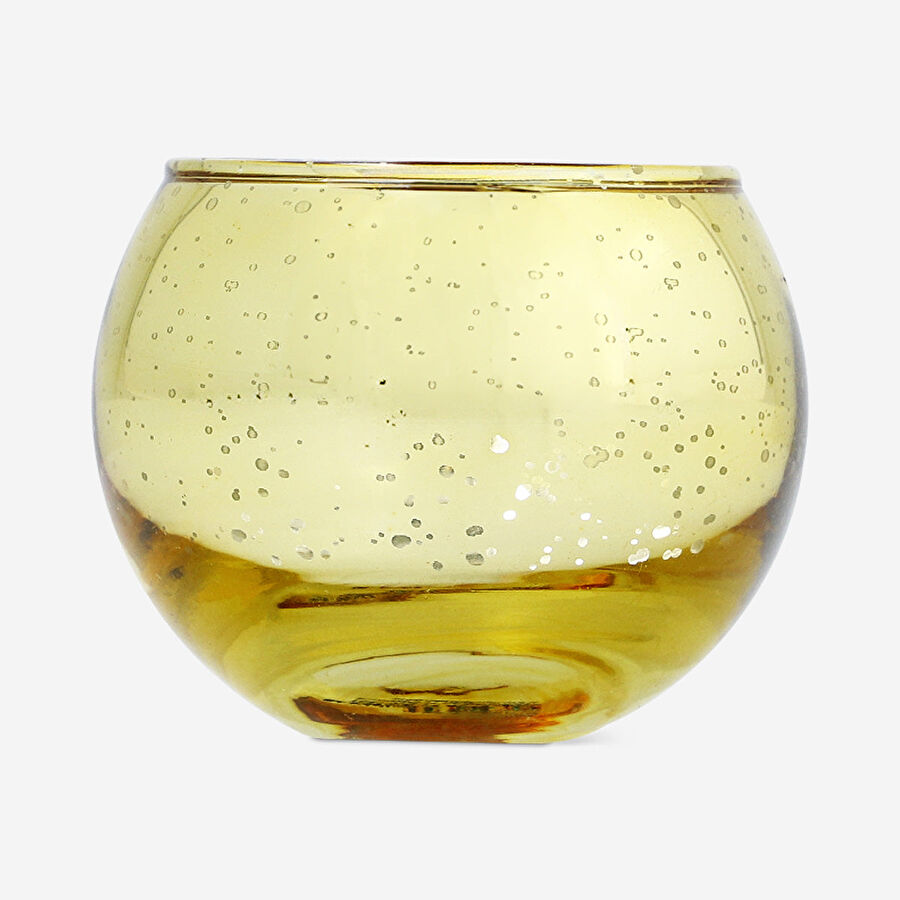 Flying Tiger Copenhagen Eskitilmiş Altın Tealight Mumluk