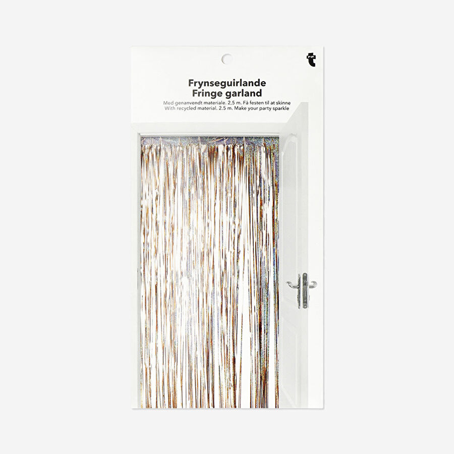 Flying Tiger Copenhagen Altın Renkli Folyo Perde 2,5 m