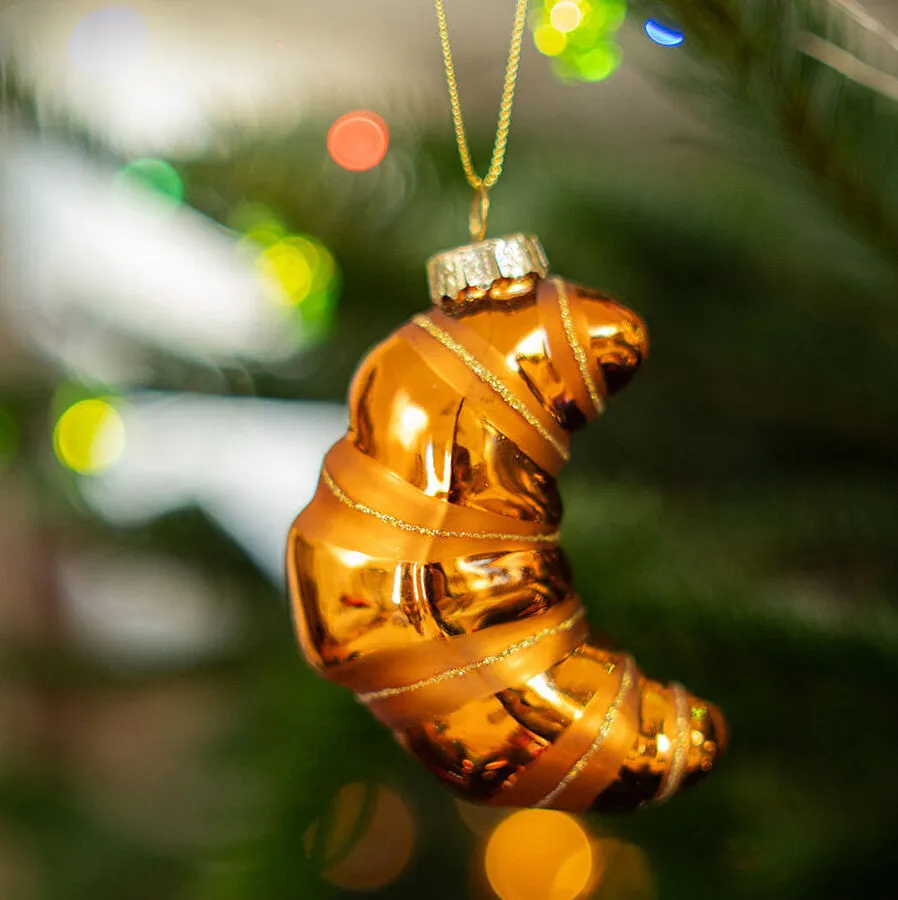 Flying Tiger Copenhagen Kruvasan Yılbaşı Ağacı Süsü