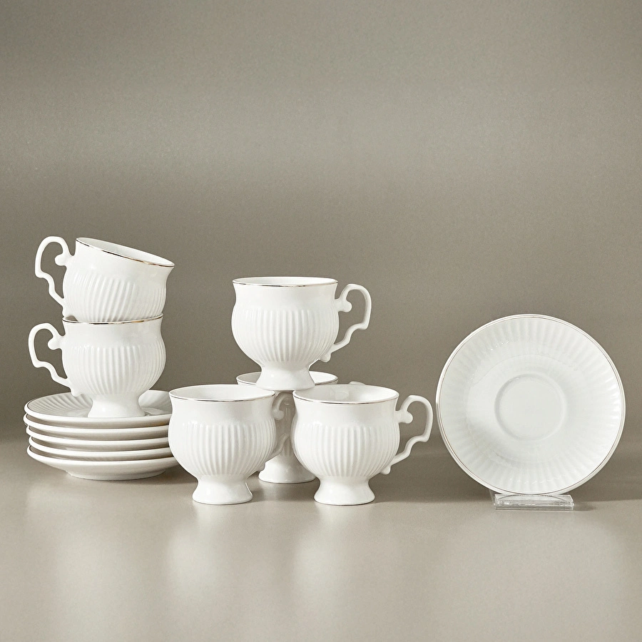 Karaca Malta 6 Kişilik Kahve Fincan Takımı 100 ml