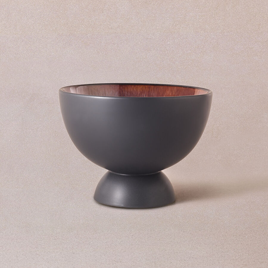 Karaca Galactic Ayaklı Kase Siyah 800 Ml