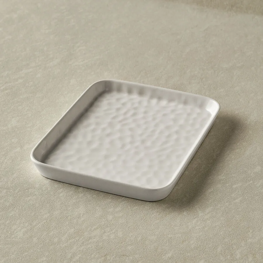 Karaca x Refika Bembeyaz Tatlı Tabağı 17 cm