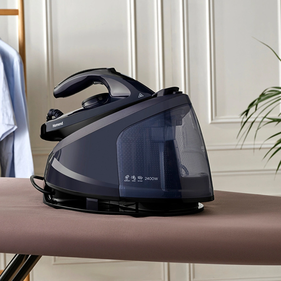 Homend Steamwork 1168H Buhar Kazanlı Ütü Lacivert