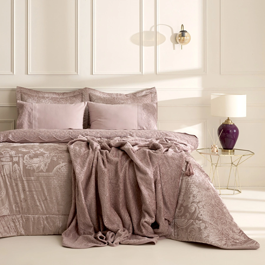 Karaca Home Valeria Best 8 Parça Çeyiz Seti Gül Kurusu