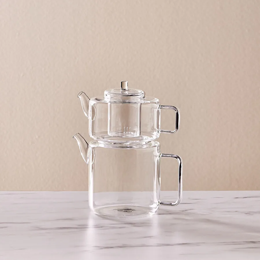 Karaca Flat Borosilikat Cam Çaydanlık