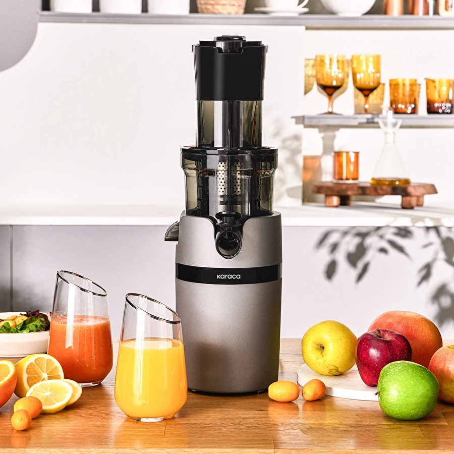 Karaca Slow Juicer Yavaş Sıkım Katı Meyve Sıkacağı