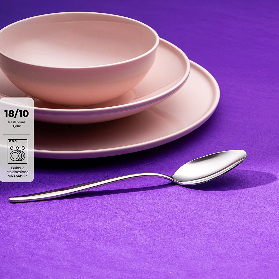 Emsan Reyhan Tekli Tatlı Kaşığı 16 cm