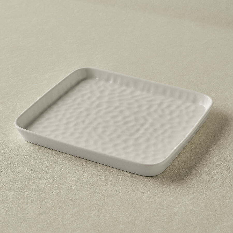 Karaca x Refika Bembeyaz Pasta Tabağı 19 cm