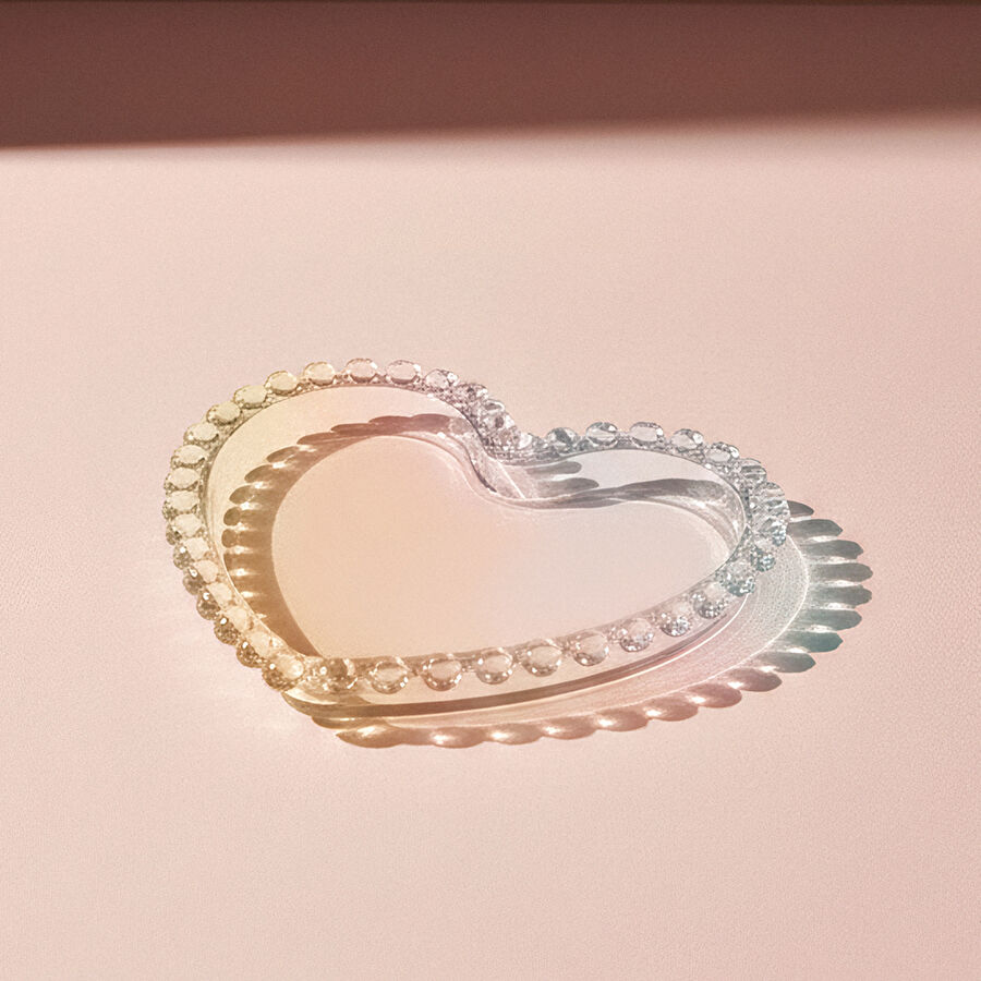 Karaca Rory Kalp Cam Pasta Tabağı 18 cm