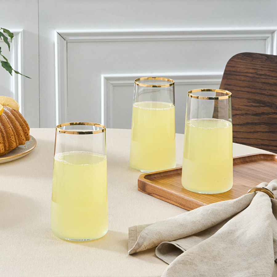 Karaca Jasmine 3'lü Meşrubat Bardağı Seti 520 ml