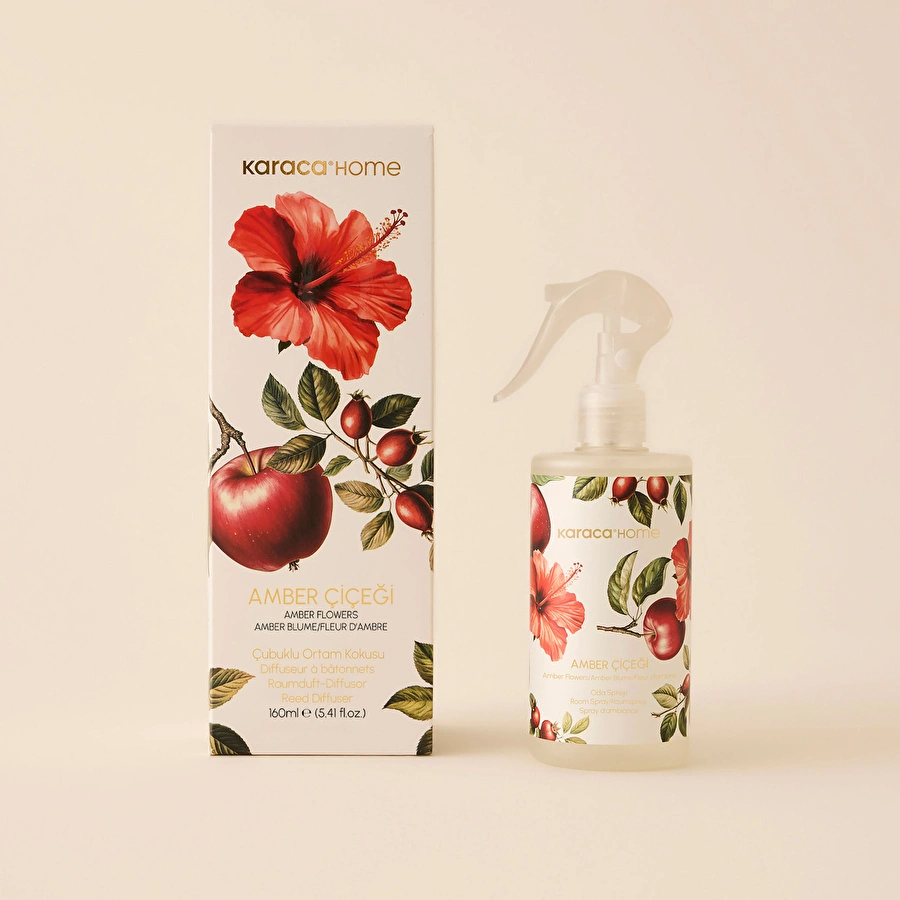 Karaca Home Klasik Amber Çiçeği Oda ve Çamaşır Spreyi 330 Ml