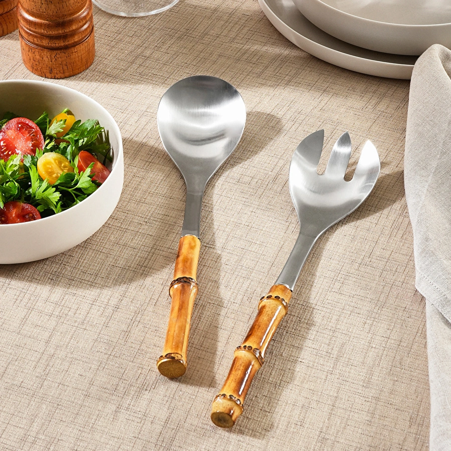 Karaca Bamboo Garden 2 Parça Servis Set