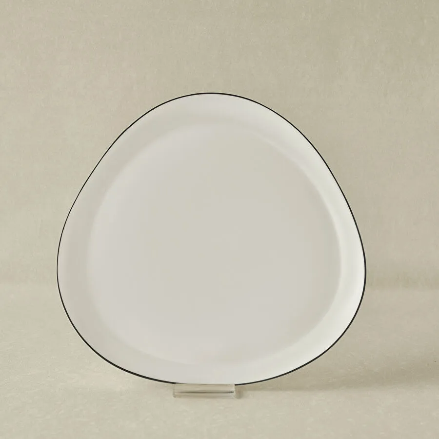 Karaca Agata Opal Cam Servis Tabağı 25 Cm