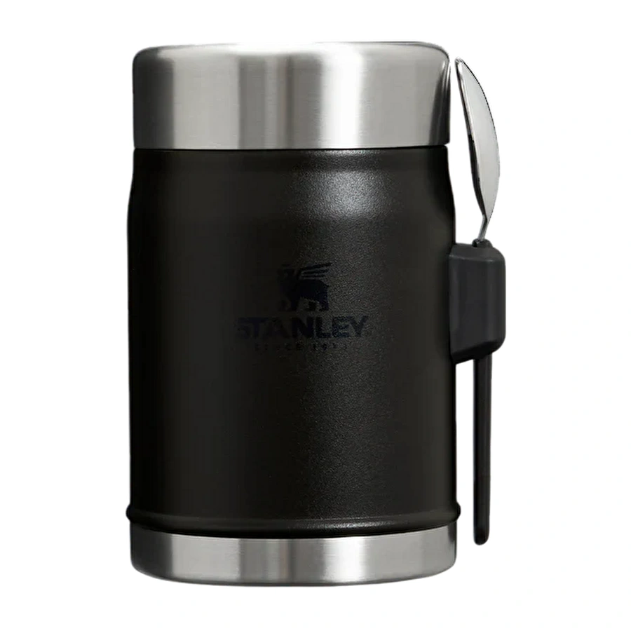 Stanley Classic Legendary Kaşıklı Yemek Termosu 400 ml Black