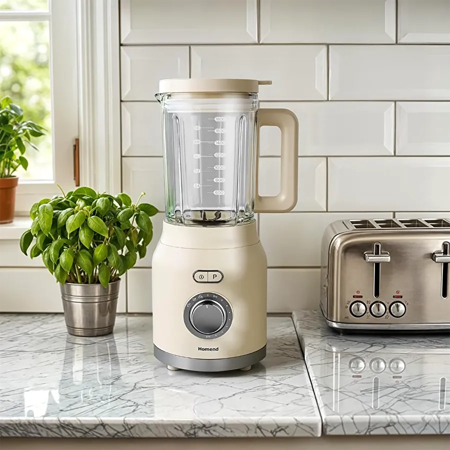 Homend Artfood 4925h Profesyonel Blender Krem 1200W