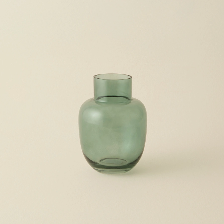 Karaca Home Morris Vazo Yeşil 20x14,5 cm