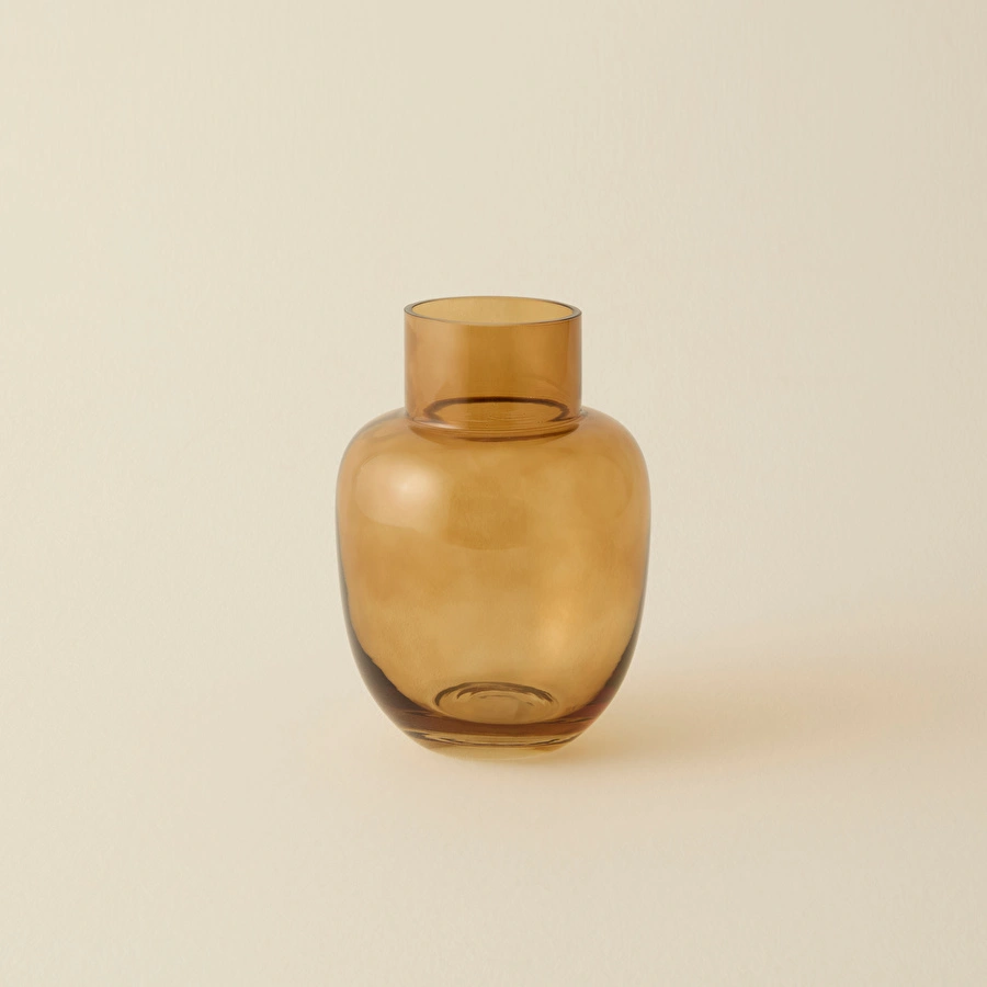 Karaca Home Morris Vazo Amber 20x14,5 cm