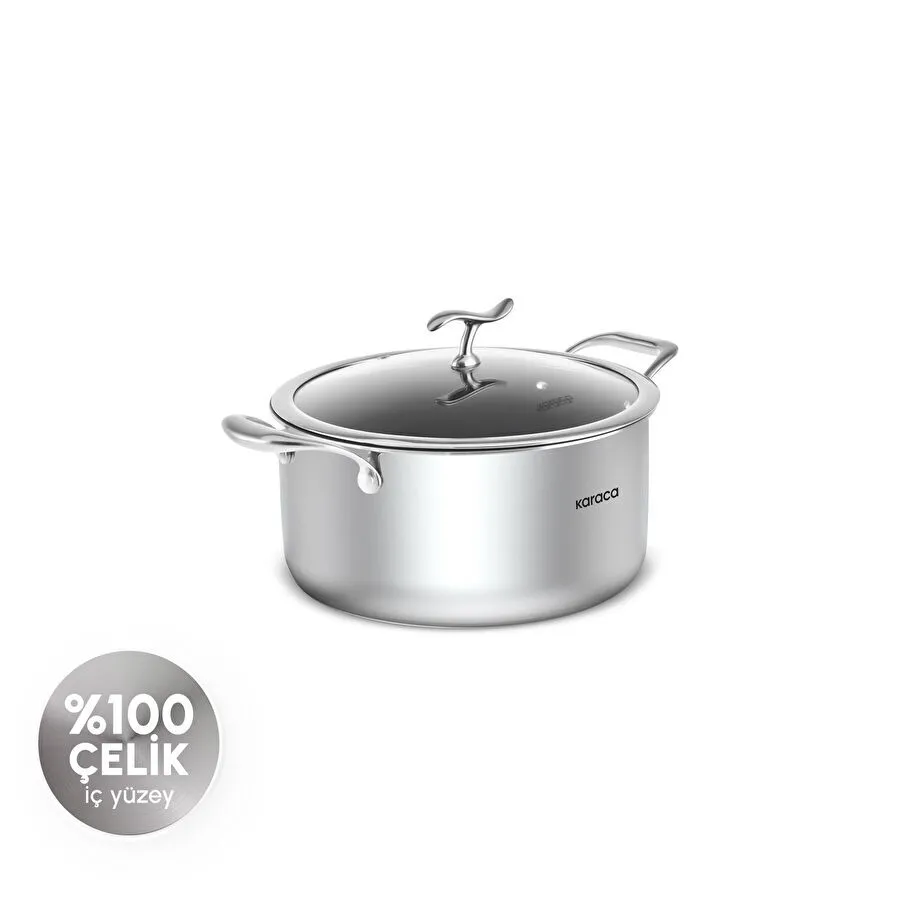 Karaca Plasma Steel 316+ 3Ply Tencere 20 cm