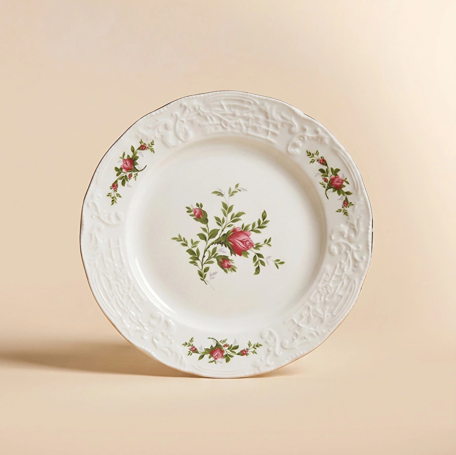 Karaca Vintage Rose Pasta Tabağı 20 cm