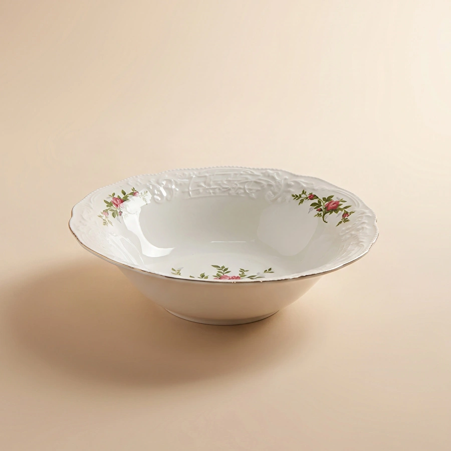 Karaca Vintage Rose Salata Kasesi 23 cm