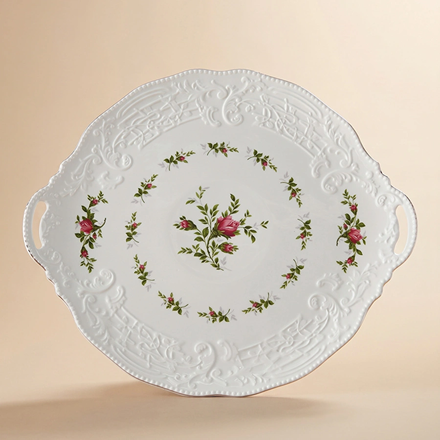 Karaca Vintage Rose Tepsi 35 cm