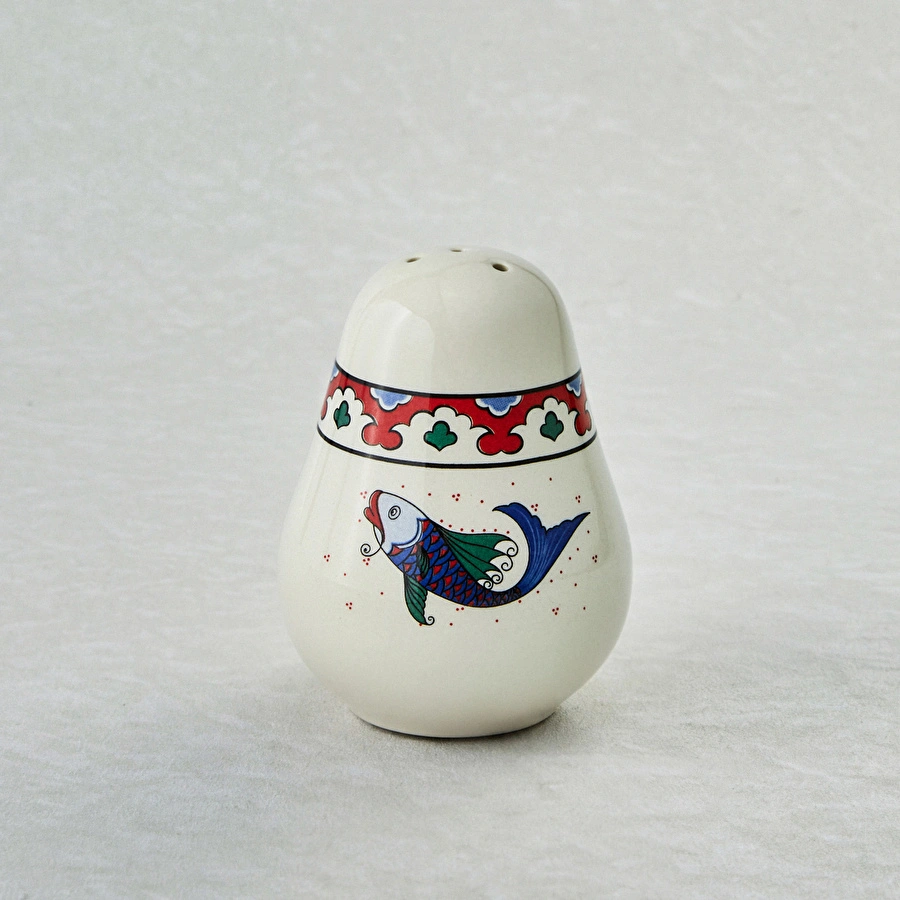 Karaca x Ömür Akkor İznik Balık Biberlik 6 cm