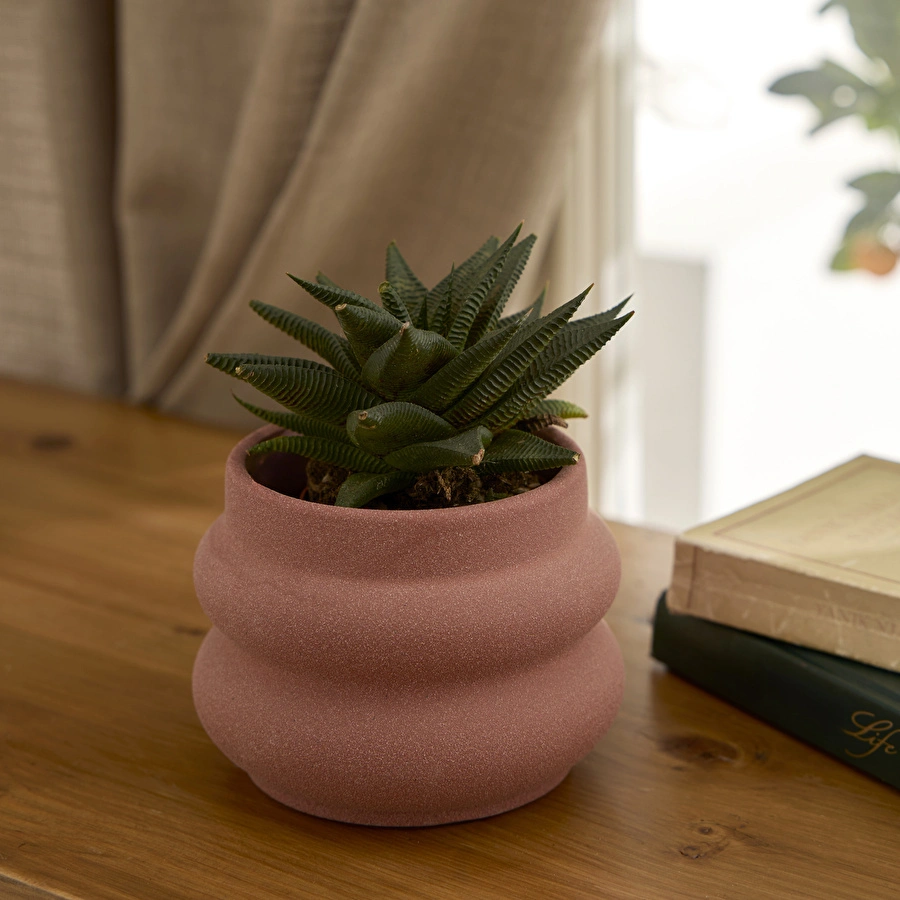 Karaca Home Valeria Saksı 14,5x14,6x10,8 cm