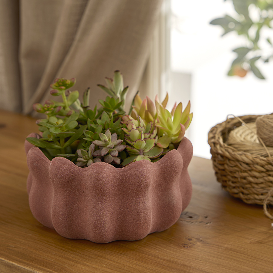 Karaca Home Valeria Saksı 19,9x19,9x10 cm