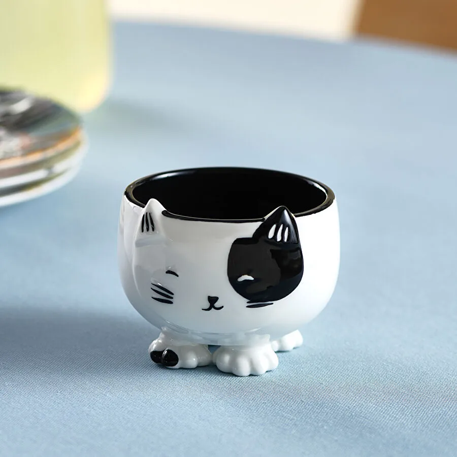 Karaca Kitty Çerezlik Siyah 7x9 cm