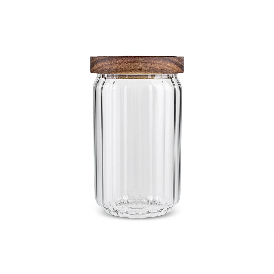 Karaca Mova Akasya Çizgili Saklama Kabı 580 Ml