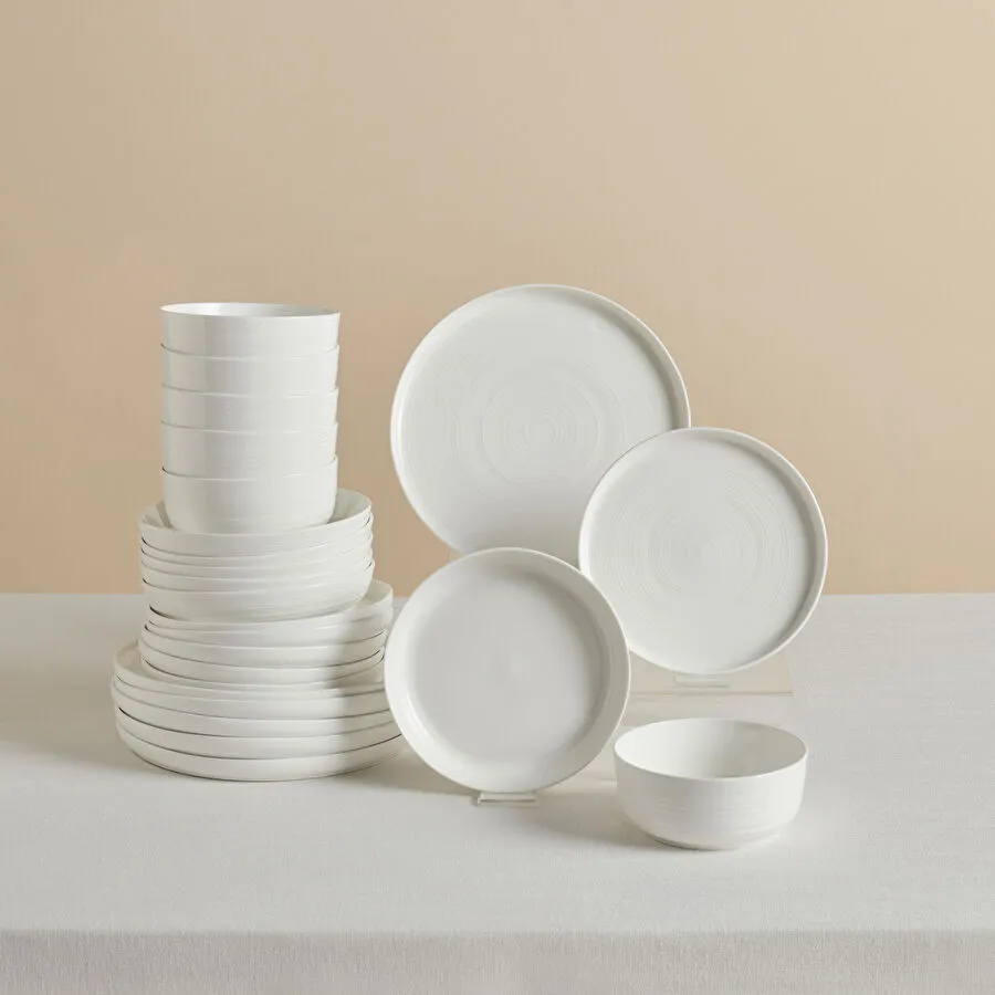 Karaca Stream Bone Blair 24 Parça 6 Kişilik Yemek Takımı