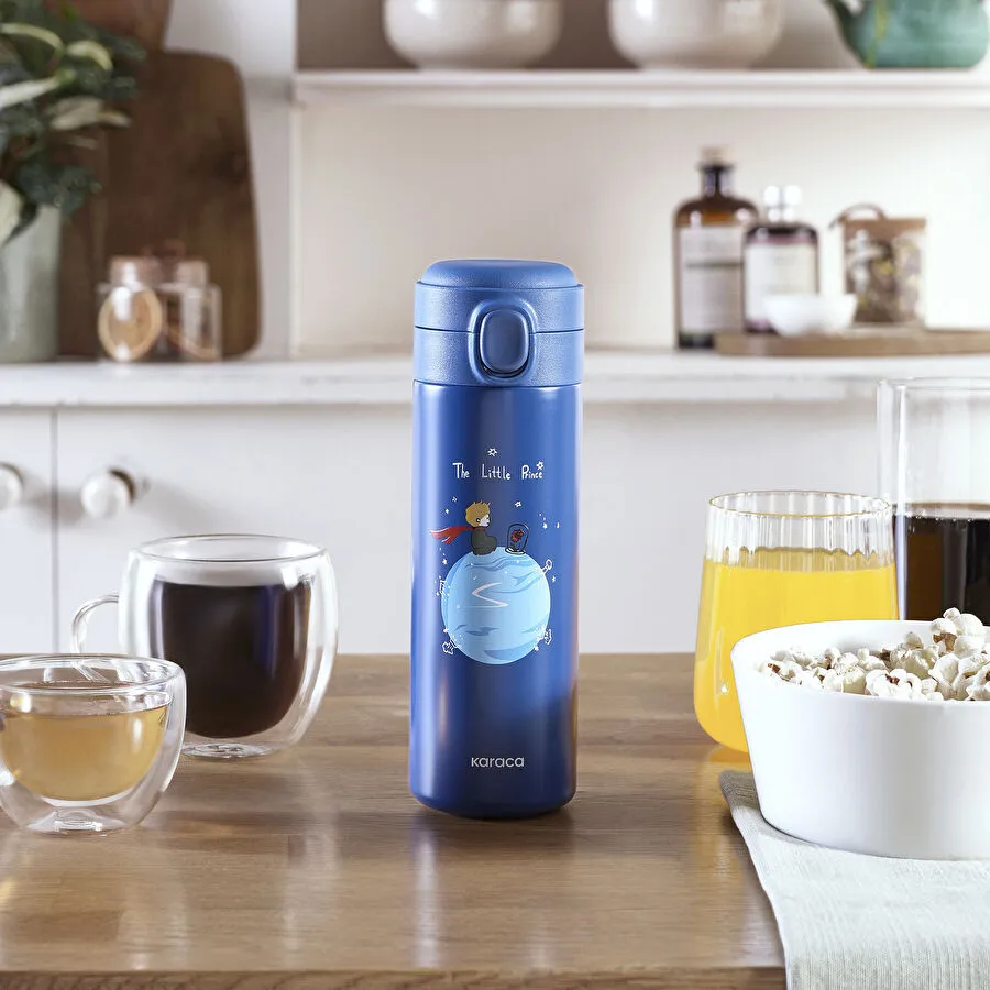 Karaca Little Çelik Sızdırmaz Termos Mavi 420 ml