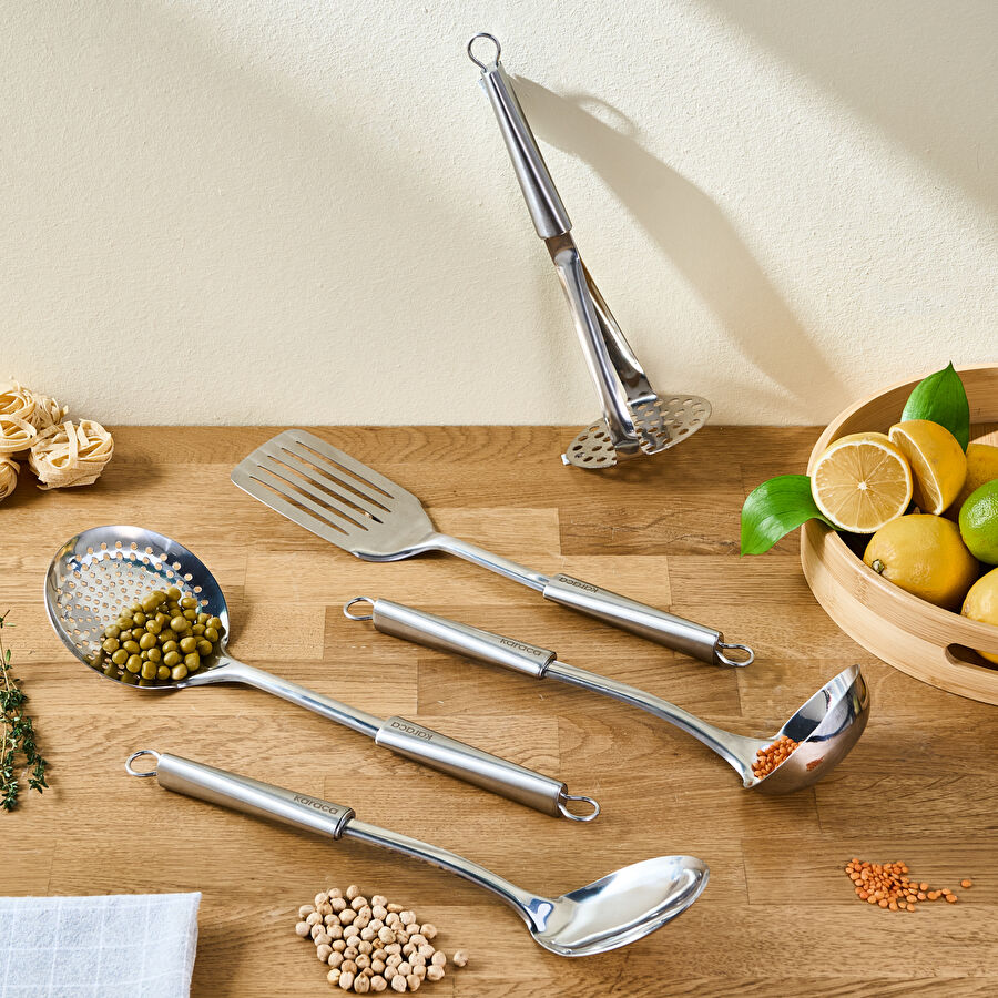 Karaca Forge 5 Parça Çelik Servis Seti