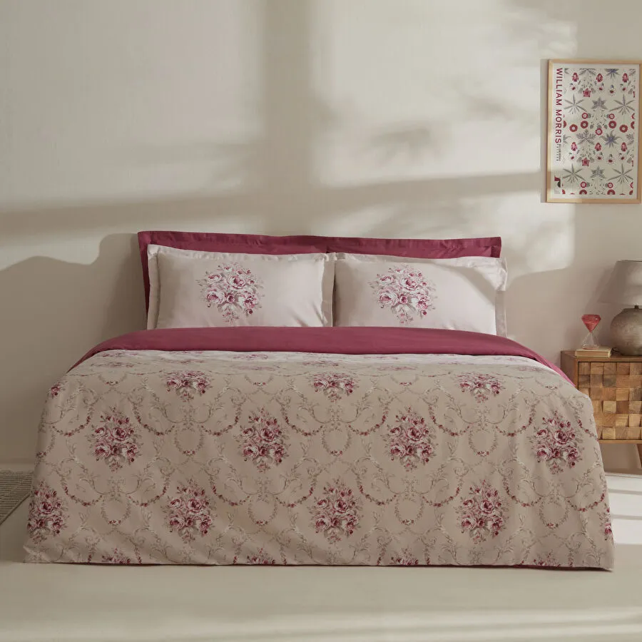 Karaca Home Mayron Krep Çift Kişilik Nevresim Takımı Multicolour