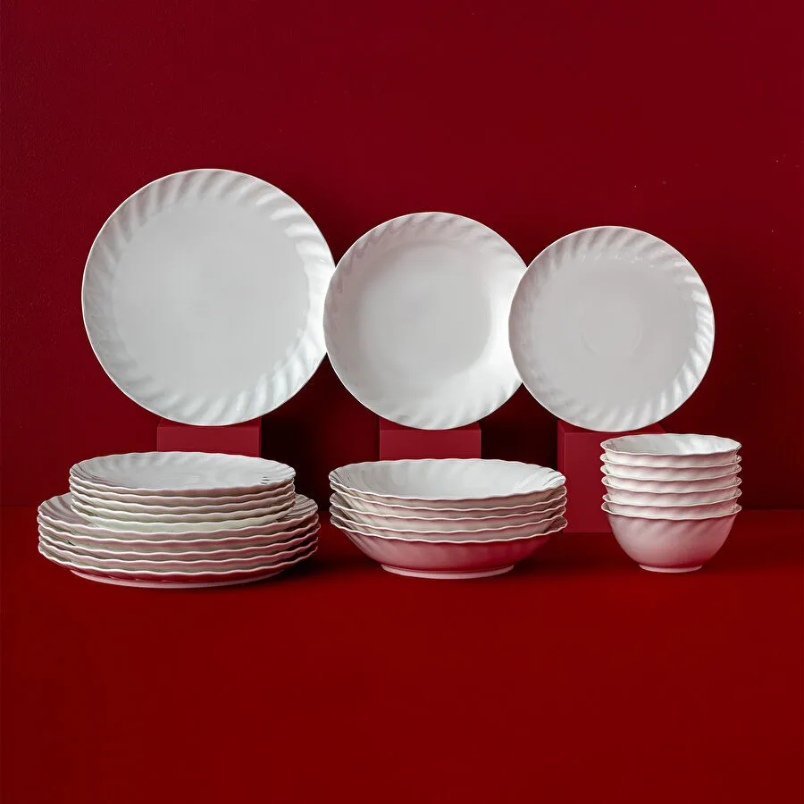 Emsan Arina 24 Parça 6 Kişilik Yemek Takımı