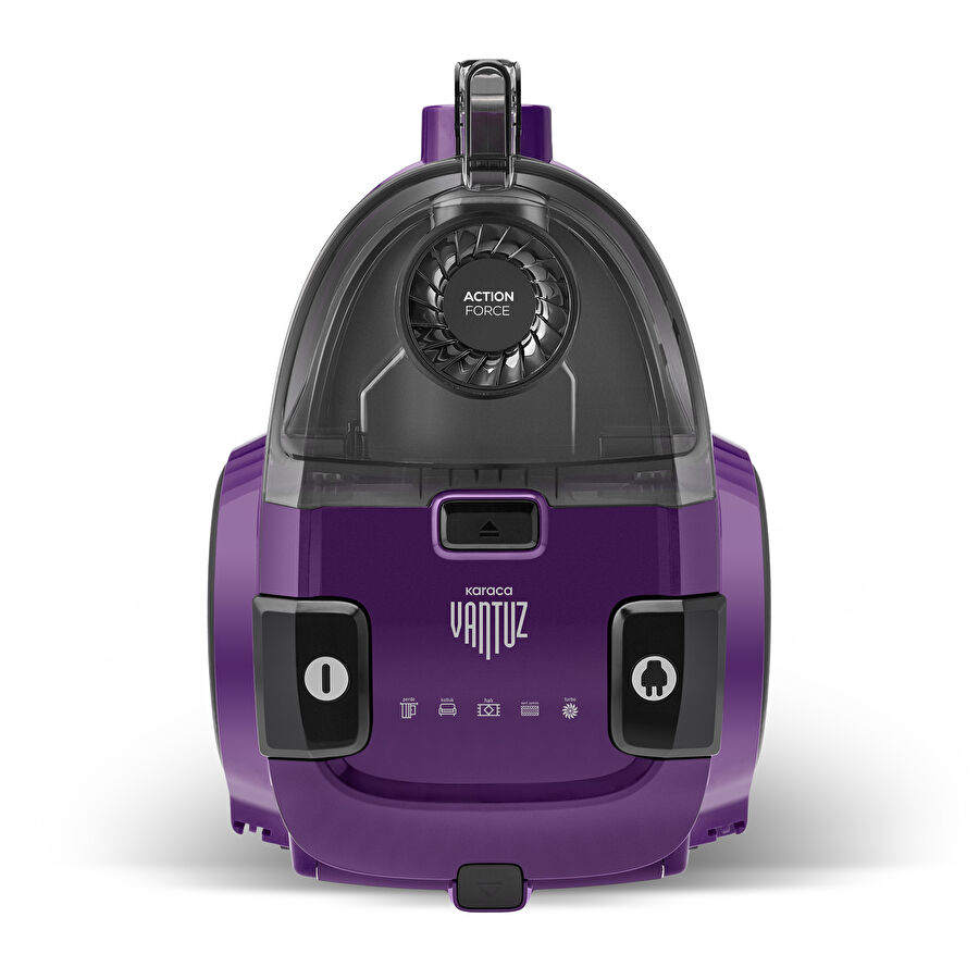 Karaca Vantuz Action Force X10 Elektrikli Süpürge Royal Purple
