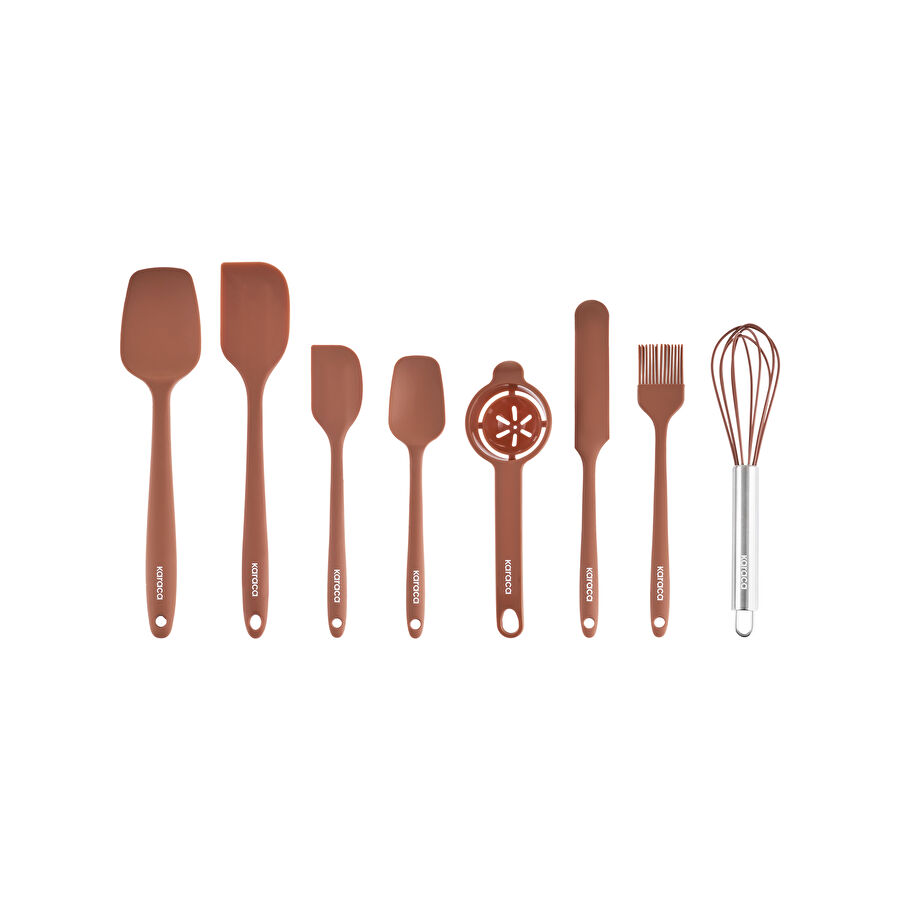 Karaca Bloom 8 Parça Silikon Servis Seti