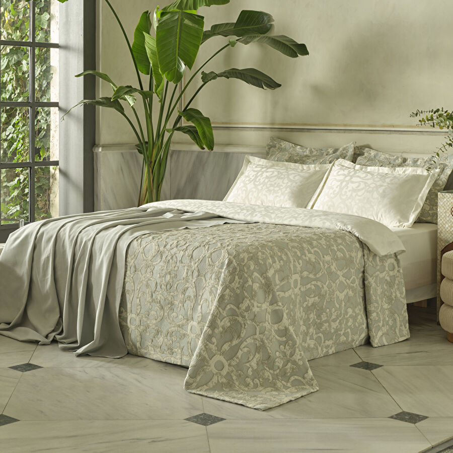 Karaca Home Jannie Çift Kişilik Summer Set Yeşil