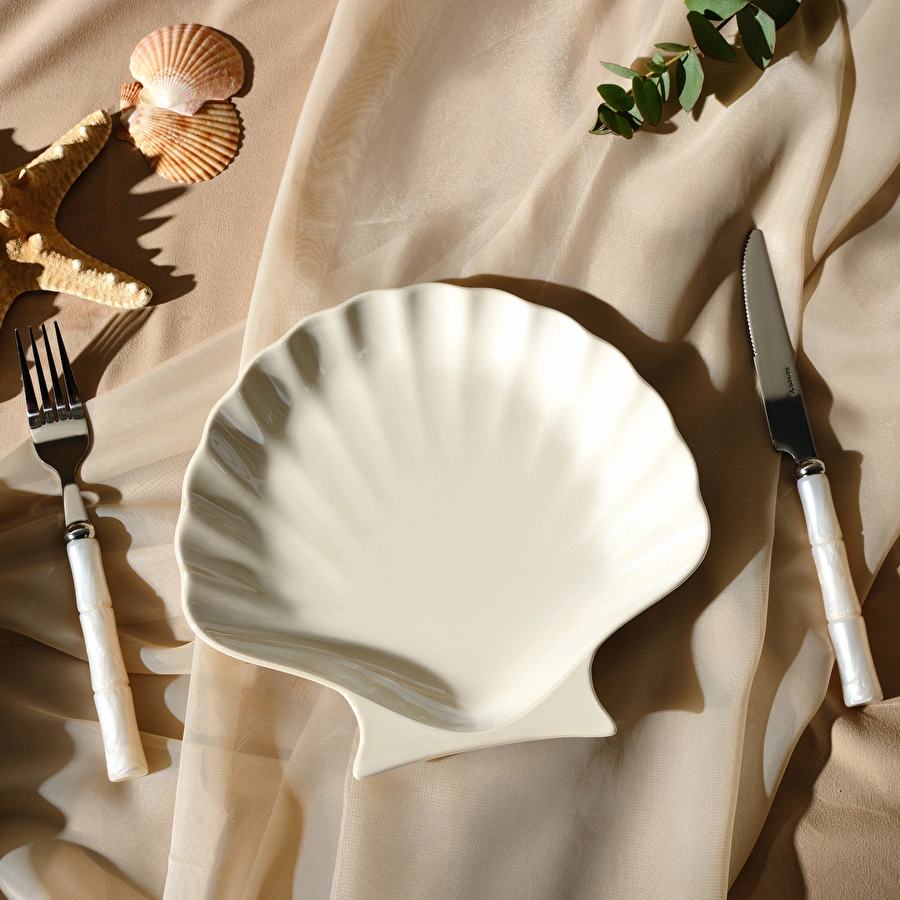 Karaca İstiridye Çukur Tabak 23 cm