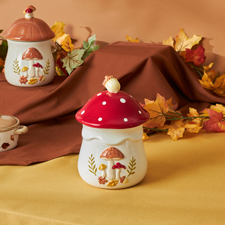 Karaca Cozy Saklama Kabı Kırmızı 600 ml