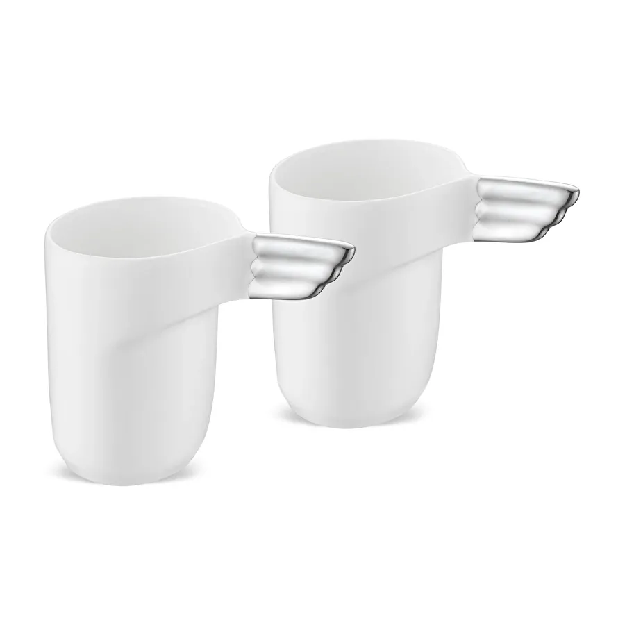 Jumbo Goddess 2 Kişilik Espresso Fincan Seti Platin