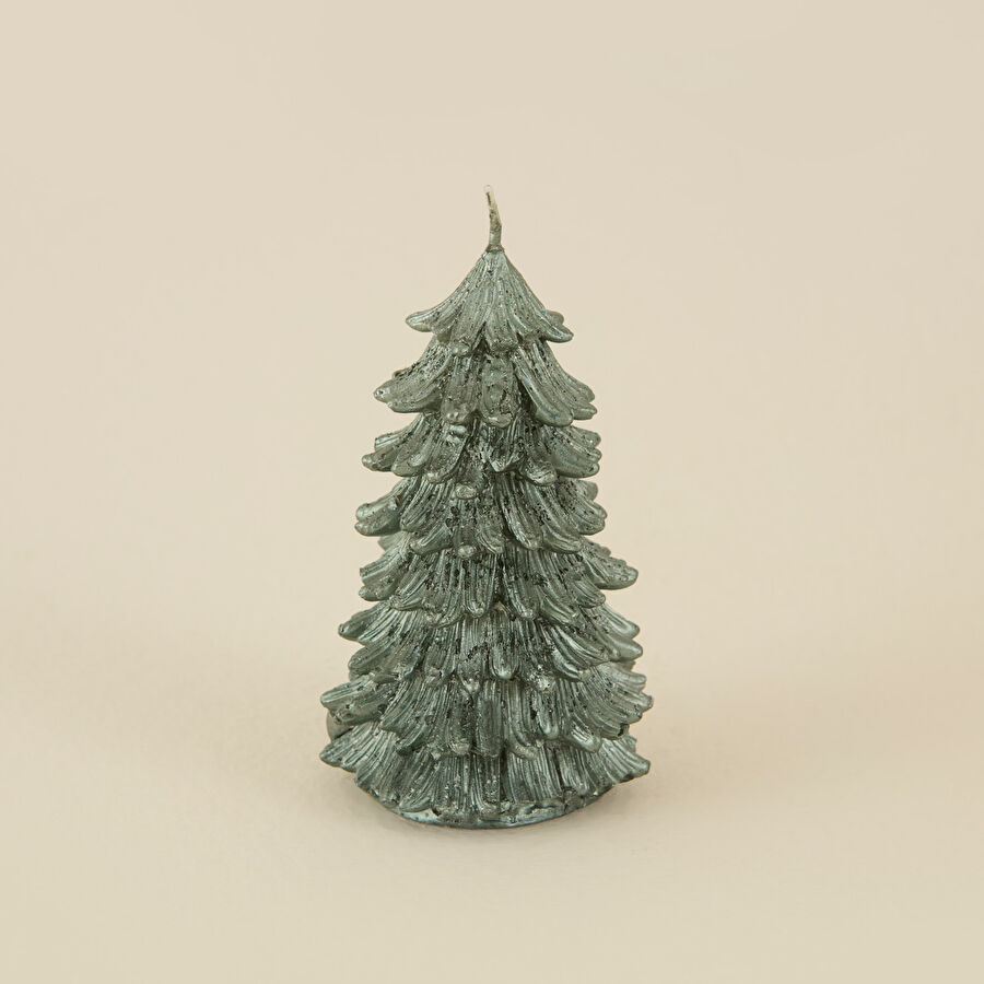 Karaca Home New Year Yılbaşı Çam Ağacı Şekilli Mum 9x11 cm
