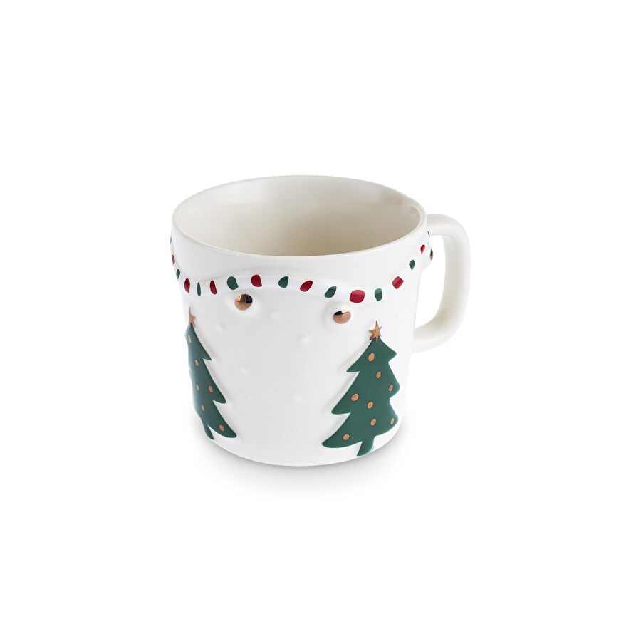 Karaca New Year Yılbaşı Glowy Tree Kupa 460 ml