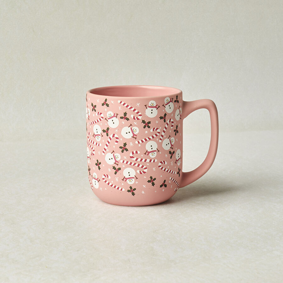 Karaca New Year Yılbaşı Snowman Soft Touch Kupa 470 ml