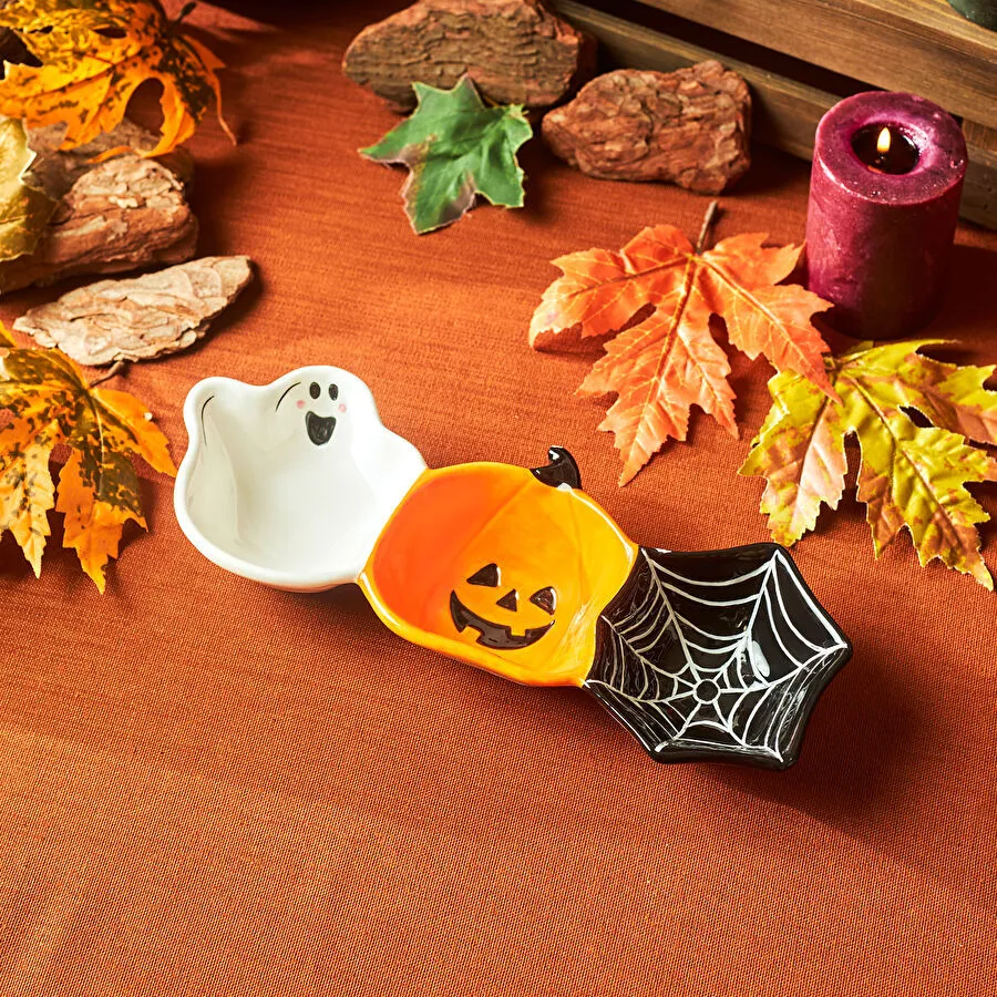 Karaca Halloween Bölmeli Çerezlik 30 cm