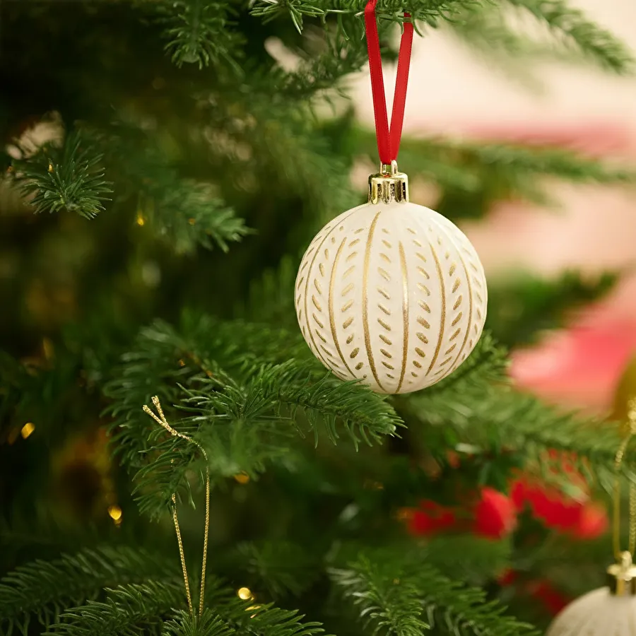 Karaca Home New Year Yılbaşı Shining 3 Adet Ağaç Süsü Seti