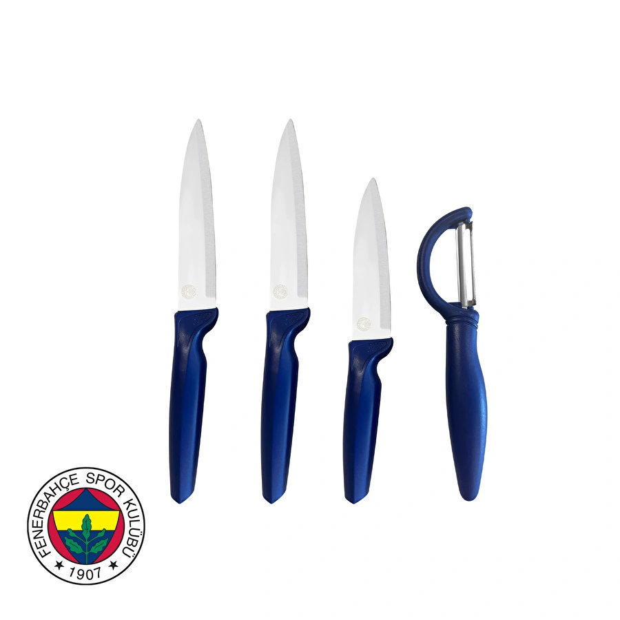 Karaca x Fenerbahçe Lisanslı 4 Parça Bıçak Seti