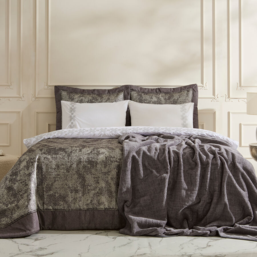 Karaca Home Encanto Antrasit Çeyiz Seti