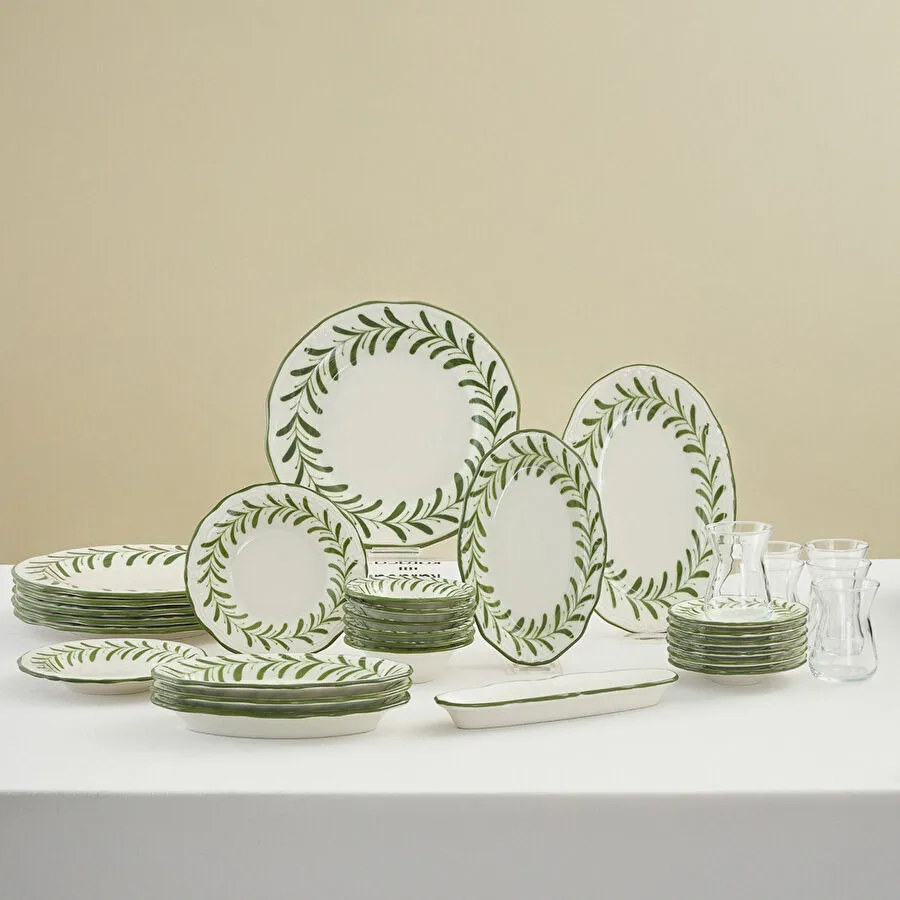 Karaca Oliva 32 Parça 6 Kişilik Kahvaltı Takımı